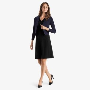 MM Lafleur The Sant Ambroeus Jardigan in Navy